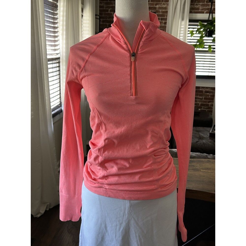Athleta Fastest Track Half Zip Pullover $84 Small - Picture 2 of 9